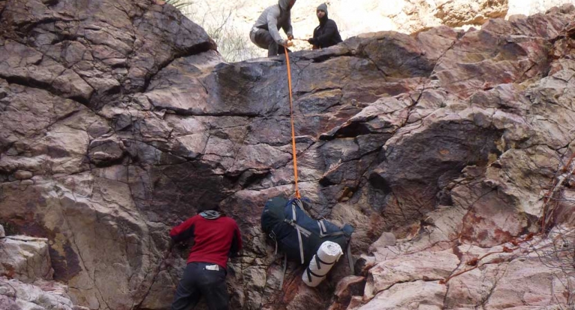 canyoneering course in texas